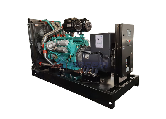 500kVA 400kW Qianneng Engine Industrial Generator Set Open Type  Water Cooling