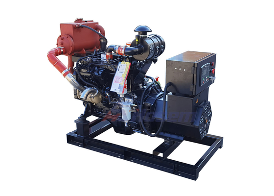 20KW 25KVA Open Type Cummins Marine Diesel Generator 1500rpm diesel generator
