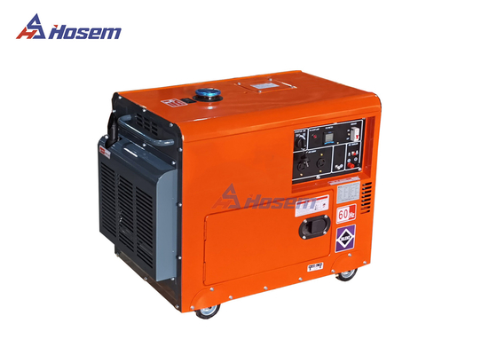 5kW Diesel Industrial Generator Set Portable 3000RPM 3600RPM