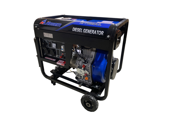 7000 Watt Electric Start Diesel Generator Set Portable