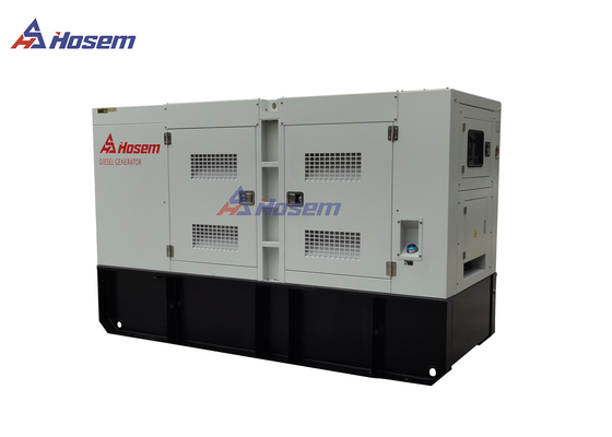 Silent Generator With 304 Stainless Steel Enclosure , Perkins Engine , Dual Wall Fuel Tank